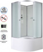Душевая кабина Avacan D5080N AVA 80x80 без крыши, стекла матовые, профиль хром Душевая кабина Avacan D5080N AVA 80x80 без крыши, стекла матовые, профиль хром