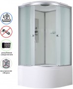 Душевая кабина Avacan D5080 AVA 80x80 стандарт, стекла матовые, профиль хром Душевая кабина Avacan D5080 AVA 80x80 стандарт, стекла матовые, профиль хром