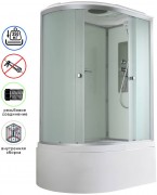 Душевая кабина Avacan D5012R AVA 120x80 правая, стандарт, стекла матовые, профиль хром Душевая кабина Avacan D5012R AVA 120x80 правая, стандарт, стекла матовые, профиль хром