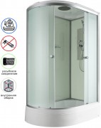 Душевая кабина Avacan D3012R AVA 120x80 правая, стандарт, стекла матовые, профиль хром Душевая кабина Avacan D3012R AVA 120x80 правая, стандарт, стекла матовые, профиль хром