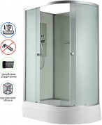 Душевая кабина Avacan D3012LN AVA 120x80 левая, без крыши, стекла матовые, профиль хром Душевая кабина Avacan D3012LN AVA 120x80 левая, без крыши, стекла матовые, профиль хром