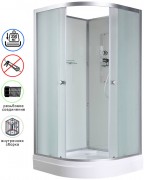 Душевая кабина Avacan D2090N 90x90 без крыши, стекла матовые, профиль хром Душевая кабина Avacan D2090N 90x90 без крыши, стекла матовые, профиль хром