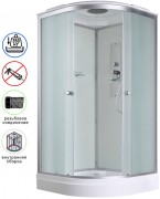 Душевая кабина Avacan D2090 90x90 стандарт, стекла матовые, профиль хром Душевая кабина Avacan D2090 90x90 стандарт, стекла матовые, профиль хром