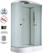 Душевая кабина Avacan D2012R AVA 120x80 правая, стандарт, стекла матовые, профиль хром Душевая кабина Avacan D2012R AVA 120x80 правая, стандарт, стекла матовые, профиль хром