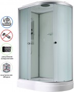 Душевая кабина Avacan D2012L AVA 120x80 левая, стандарт, стекла матовые, профиль хром Душевая кабина Avacan D2012L AVA 120x80 левая, стандарт, стекла матовые, профиль хром