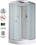 Душевая кабина Avacan D2010 AVA 100x100 стандарт, стекла матовые, профиль хром Душевая кабина Avacan D2010 AVA 100x100 стандарт, стекла матовые, профиль хром