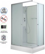 Душевая кабина Avacan CK2912N AVA 120x90 без крыши, стекла матовые, профиль хром Душевая кабина Avacan CK2912N AVA 120x90 без крыши, стекла матовые, профиль хром