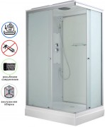 Душевая кабина Avacan CK2912 AVA 120x90 стандарт, стекла матовые, профиль хром Душевая кабина Avacan CK2912 AVA 120x90 стандарт, стекла матовые, профиль хром