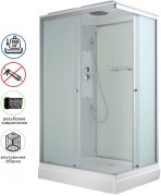 Душевая кабина Avacan CK2911 AVA 110x90 стандарт, стекла матовые, профиль хром Душевая кабина Avacan CK2911 AVA 110x90 стандарт, стекла матовые, профиль хром