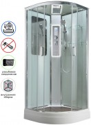 Душевая кабина Avacan A2010LED AVA 100x100 LED, стекла прозрачные, профиль хром Душевая кабина Avacan A2010LED AVA 100x100 LED, стекла прозрачные, профиль хром