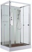 Душевая кабина Avacan V2810N AVA 100x80 без крыши , стекла прозрачные, профиль хром Душевая кабина Avacan V2810N AVA 100x80 без крыши , стекла прозрачные, профиль хром