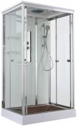 Душевая кабина Avacan V2810 AVA 100x80 стекла прозрачные, профиль хром Душевая кабина Avacan V2810 AVA 100x80 стекла прозрачные, профиль хром