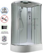 Душевая кабина Avacan EM3912RT AVA 120x90 правая, стандарт, стекла прозрачные, профиль хром Душевая кабина Avacan EM3912RT AVA 120x90 правая, стандарт, стекла прозрачные, профиль хром