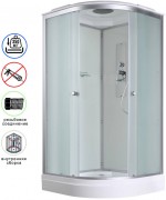 Душевая кабина AvacanD2080 AVA 80x80 стандарт, стекла матовые, профиль хром Душевая кабина AvacanD2080 AVA 80x80 стандарт, стекла матовые, профиль хром