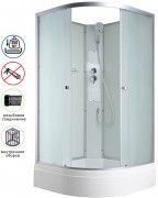 Душевая кабина Avacan C3010 N AVA 100x100 без крыши, стекла матовые, профиль хром Душевая кабина Avacan C3010 N AVA 100x100 без крыши, стекла матовые, профиль хром