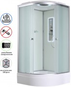Душевая кабина Avacan D3090LED AVA 90x90 LED, стекла матовые, профиль хром Душевая кабина Avacan D3090LED AVA 90x90 LED, стекла матовые, профиль хром