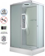Душевая кабина Avacan CK2911LED AVA 110x90 LED, стекла матовые, профиль хром Душевая кабина Avacan CK2911LED AVA 110x90 LED, стекла матовые, профиль хром