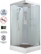 Душевая кабина Avacan K2090 AVA 90x90 стандарт, стекла прозрачные, профиль хром Душевая кабина Avacan K2090 AVA 90x90 стандарт, стекла прозрачные, профиль хром