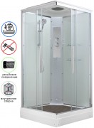Душевая кабина Avacan K2080 AVA 80x80 стандарт, стекла прозрачные, профиль хром Душевая кабина Avacan K2080 AVA 80x80 стандарт, стекла прозрачные, профиль хром