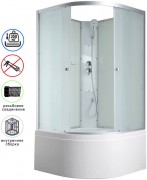 Душевая кабина Avacan AVA C5090N 90x90 без крыши, стекла матовые, профиль хром Душевая кабина Avacan AVA C5090N 90x90 без крыши, стекла матовые, профиль хром
