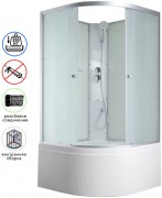 Душевая кабина Avacan C5010N AVA 100x100 без крыши, стекла матовые, профиль хром Душевая кабина Avacan C5010N AVA 100x100 без крыши, стекла матовые, профиль хром