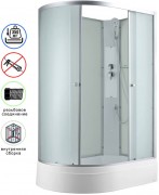 Душевая кабина Avacan C3012RN AVA 120x80 без крыши, правая, стекла матовые, профиль хром Душевая кабина Avacan C3012RN AVA 120x80 без крыши, правая, стекла матовые, профиль хром