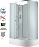 Душевая кабина Avacan C3012LN AVA 120x80 без крыши, левая, стекла матовые, профиль хром Душевая кабина Avacan C3012LN AVA 120x80 без крыши, левая, стекла матовые, профиль хром