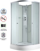 Душевая кабина Avacan AVA C2090N 90x90 без крыши, стекла матовые, профиль хром Душевая кабина Avacan AVA C2090N 90x90 без крыши, стекла матовые, профиль хром