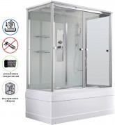 Душевая кабина Avacan V5015 AVA 150x85 стандарт, стекла прозрачные, профиль хром Душевая кабина Avacan V5015 AVA 150x85 стандарт, стекла прозрачные, профиль хром