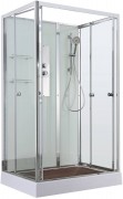 Душевая кабина Avacan V2011N AVA 110x90 без крыши, стекла прозрачные, профиль хром Душевая кабина Avacan V2011N AVA 110x90 без крыши, стекла прозрачные, профиль хром