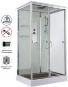 Душевая кабина Avacan V2011 AVA 110x90 стандарт, стекла прозрачные, профиль хром Душевая кабина Avacan V2011 AVA 110x90 стандарт, стекла прозрачные, профиль хром