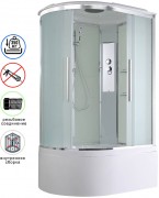 Душевая кабина Avacan EM5912R AVA 120x90 правая, стандарт, стекла матовые, профиль хром Душевая кабина Avacan EM5912R AVA 120x90 правая, стандарт, стекла матовые, профиль хром