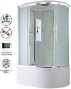 Душевая кабина Avacan EM5912L AVA 120x90 левая, стандарт, стекла матовые, профиль хром Душевая кабина Avacan EM5912L AVA 120x90 левая, стандарт, стекла матовые, профиль хром