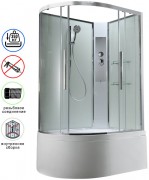 Душевая кабина Avacan EM5812RNT AVA 120x80 правая, без крыши, стекла прозрачные, профиль хром Душевая кабина Avacan EM5812RNT AVA 120x80 правая, без крыши, стекла прозрачные, профиль хром