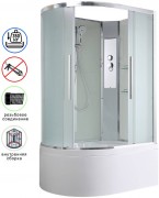 Душевая кабина Avacan EM5812RN AVA 120x80 правая, без крыши, стекла матовые, профиль хром Душевая кабина Avacan EM5812RN AVA 120x80 правая, без крыши, стекла матовые, профиль хром