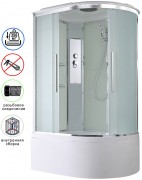 Душевая кабина Avacan EM5812L AVA 120x80 левая, стандарт, стекла матовые, профиль хром Душевая кабина Avacan EM5812L AVA 120x80 левая, стандарт, стекла матовые, профиль хром