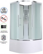Душевая кабина Avacan EM5090N AVA 90x90 без крыши, стекла матовые, профиль хром Душевая кабина Avacan EM5090N AVA 90x90 без крыши, стекла матовые, профиль хром