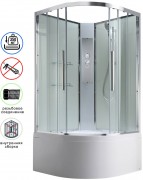 Душевая кабина Avacan EM5080NT AVA 80x80 без крыши, стекла прозрачные, профиль хром Душевая кабина Avacan EM5080NT AVA 80x80 без крыши, стекла прозрачные, профиль хром