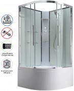 Душевая кабина Avacan EM5010NT AVA 100x100 без крыши, стекла прозрачные, профиль хром Душевая кабина Avacan EM5010NT AVA 100x100 без крыши, стекла прозрачные, профиль хром