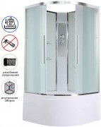 Душевая кабина Avacan EM5010N AVA 100x100 без крыши, стекла матовые, профиль хром Душевая кабина Avacan EM5010N AVA 100x100 без крыши, стекла матовые, профиль хром