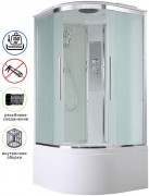 Душевая кабина Avacan EM5010 AVA 100x100 стандарт, стекла матовые, профиль хром Душевая кабина Avacan EM5010 AVA 100x100 стандарт, стекла матовые, профиль хром