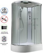 Душевая кабина Avacan EM3812RT AVA 120x80 правая, стандарт, стекла прозрачные, профиль хром Душевая кабина Avacan EM3812RT AVA 120x80 правая, стандарт, стекла прозрачные, профиль хром