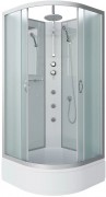 Душевая кабина Niagara Classic NG-3302-14BKTG 100x100 без крыши, стекла матовые, профиль серебро Душевая кабина Niagara Classic NG-3302-14BKTG 100x100 без крыши, стекла матовые, профиль серебро