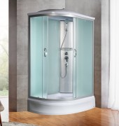 Душевая кабина River NARA 90/80/24 МТ R 90x80 правая, стекла матовые, профиль матовый хром Душевая кабина River NARA 90/80/24 МТ R 90x80 правая, стекла матовые, профиль матовый хром