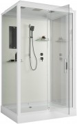 Душевая кабина Niagara Standart ST100/80/15Q 100x80 стекла прозрачные/белые, профиль белый Душевая кабина Niagara Standart ST100/80/15Q 100x80 стекла прозрачные/белые, профиль белый