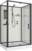 Душевая кабина Niagara Standart ST100/80/15Q/BL/BK 100x80 б/к, стекла прозрачные, профиль черный Душевая кабина Niagara Standart ST100/80/15Q/BL/BK 100x80 б/к, стекла прозрачные, профиль черный