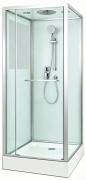 Душевая кабина Aquabath Atlas AB-1002B 90x90 стекло прозрачное, профиль хром Душевая кабина Aquabath Atlas AB-1002B 90x90 стекло прозрачное, профиль хром