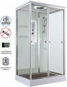 Душевая кабина Avacan V2011LED AVA 110x90 LED, стекла прозрачные, профиль хром Душевая кабина Avacan V2011LED AVA 110x90 LED, стекла прозрачные, профиль хром