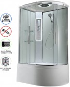Душевая кабина Avacan EM5912LLEDT AVA 120x90 левая, LED, стекла прозрачные, профиль хром Душевая кабина Avacan EM5912LLEDT AVA 120x90 левая, LED, стекла прозрачные, профиль хром