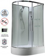 Душевая кабина Avacan EM3912RNT AVA 120x90 правая, без крыши, стекла прозрачные, профиль хром Душевая кабина Avacan EM3912RNT AVA 120x90 правая, без крыши, стекла прозрачные, профиль хром